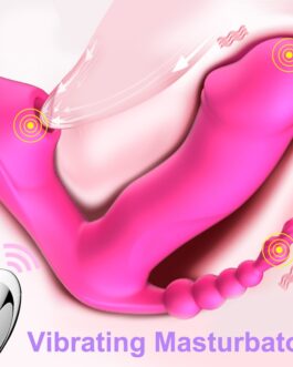 18 Strapon Dildo Vibrator Clitoris Stimulator Massage Wearable Pants Vibrator Masturbation Sex Toys for Women Fress Shippiing