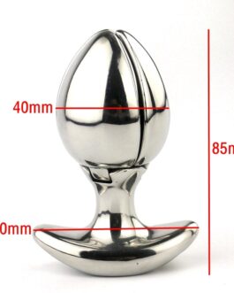 2020 NEW Stainless Steel Anal Lock Openable Anal Plug Dilator Heavy Anus Beads Lock Anal Sex Toys For Men Woman Gay Anal Beads