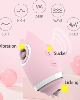 3 In 1 Interesting Gift Qute Cat Look Sucking Vibrator Clit Sucker Nipple Clitoris Sucker Sex Toys For Women G Spot Stimulator