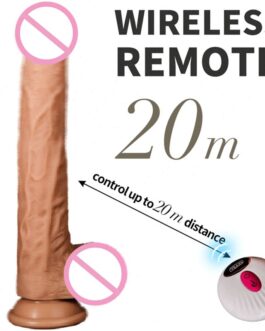 360°Rotating Penis Vibrator Automatic Telescopic Female Masturbation Super Realistic Heating Big Dildo Erotic Sex Toys For Women