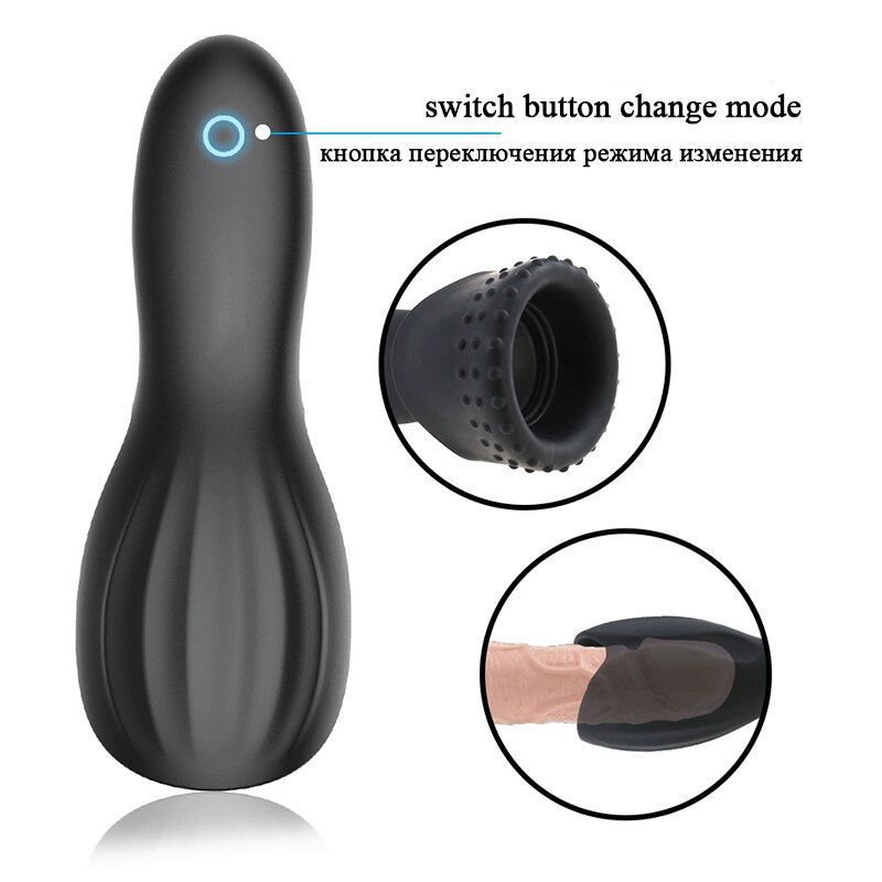 Adult Sex Toy for Man Vagina Blowjob Masturbators Cup Penis Sex Machine Male Masturbator Sexy Shop Intimate Products Erotic Toys - Image 2