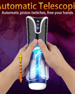 Automatic Male Masturbator For Men Electric Telescopic Masturbation Cup Real Vagina Pussy Adult Sex Toys For Men Masturbation