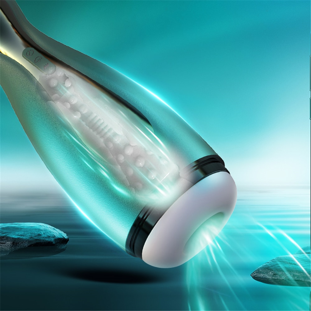 Automatic Sucking Male Masturbator Cup Vacuum Cup Oral Sex Toy For Men Pussy Blowjob Deep Throat Penis Suck Vibrator Real Vagina