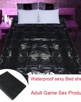 BDSM Sex Products No Condoms Fetish Bed Sheet Black Sexy sheets Waterproof Erotic Sex Toys For Couples Flirting Make Love