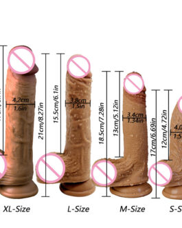 DopaMonkey Double Layer Silicone Realistic Penis Skin feeling Big Dildo With Suction Cup Sex Toys for Woman Realistic Dick Adult