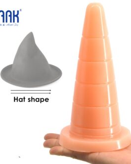 FAAK Butt plug suction cup hat shape anal plug big anal dildo Sex Stopper Adult Toys for Men and Women Anal Trainer for Couples