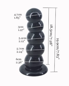 FAAK big dildo strong suction beads anal dildo box packed butt plug ball anal plug sex toys for women men adult product sex shop