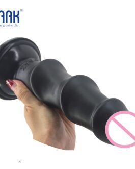 FAAK realistic dildo suction ribbed dildo big penis sex toys for women man extreme stimulate adult sex products shop Anal plug