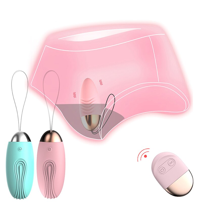 Insertable Vibrating egg Vaginal massager G-spot Stimulator USB charging Remote Control 10 Speed Vibrator Sex Toys Women