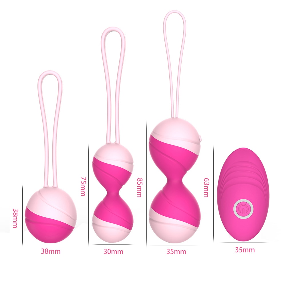 Kegel Balls Vibrator Vibrating Egg Sex Toys For Woman Remote Control Vaginal Tight exercise Ben Wa Geisha Muscle Shrink Sex Toys - Image 4