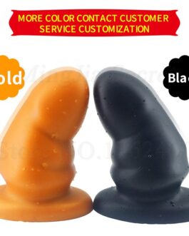 Liquid Silicone Soft Huge Anal Beads Vaginal Anus Dilator Expander Big Butt Plug Erotic Anal Dildos Sex Toys For Women Men