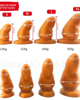 Liquid Silicone Soft Huge Anal Beads Vaginal Anus Dilator Expander Big Butt Plug Erotic Anal Dildos Sex Toys For Women Men