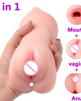 Male Masturbator Cup Artificial Vagina Mouthmake you very comfortable 3D Realistic Vagina Pocket Pussy Sex toys for Men