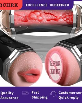 New Male Masturbator Cup Female Buttocks Mold Double-Headed asturbation Device Adult Sex Toys Adult Endurance Training Supplies