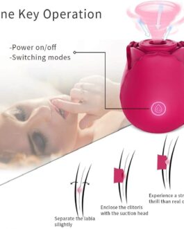 Oral Sex Sucking Vibrator with 7 Frequency Nipple Clit Stimulator Rechargeable Waterproof Female Masturbation Sex Toys for Women
