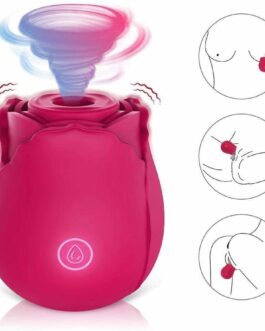 Oral Sex Sucking Vibrator with 7 Frequency Nipple Clit Stimulator Rechargeable Waterproof Female Masturbation Sex Toys for Women
