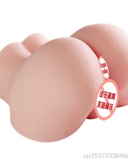 Realistic Vagina Silicone Pussy Anal Dual Channel Sex Toys For Adult supplies Sexy Big Ass goods for adults 18 Male Masturbator