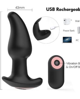 Rotation Beads Anus Vibrator Prostate Massage G-spot Clit Vagina Stimulation USB Charging Sex Toys For Women Men Anal Butt Plugs