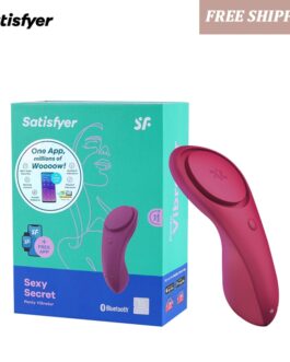 Satisfyer sexy secret silicone G-spot vibrator Portable wearable APP remote control clitoris Stimulator Adult Sex Toys For Women