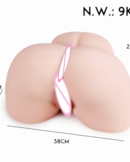 Sexy Dolls Real 1:1 Big Fat Ass Realistic Vagina Male Masturbator Sex Toys for Men 18 Double Channels Pocket Pussy Silicone