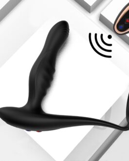 Silicone Remote Anal Vibrator for Male Prostate Massager Tool Adult Gay Sex Toys Butt Dildo Tail Plug Women Masturbation Machine