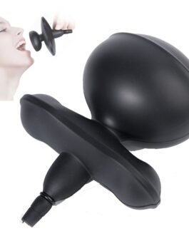 Strapless Mouth Gag Inflatable SM Bondage Sex Toys for Women Men Couples Flirting Inflated Mouth Stuffed Restraints Adult Games