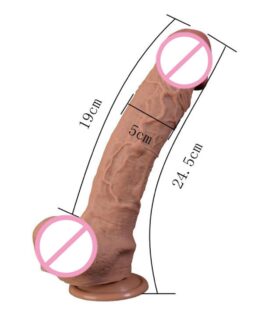 Super Big Soft Dildo for Strapon Women Sex Toys G Spot Dildo Vibrator Realistic Double Layer Silicone Simulation Penis Dildo sex