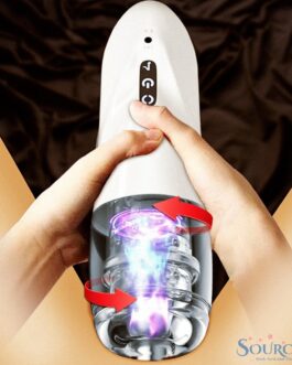 Super Hot Automatic Rotation cup Male Masturbator 10*10 Modes Silicone Vagina Real Pussy Adult Masturbation Sex Toys for Men