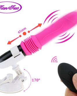 Telescopic Dildo Vibrator Automatic Up Down Massager G-spot Thrusting Retractable Pussy Vibrate Large Size Sex Toys for Women