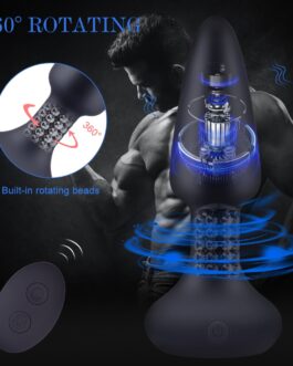 Vibration Butt Plugs Rotation Beads Vibrator Prostate Massage Wireless Remote Control Anal Plug Adult Sex Toys For Man/Woman