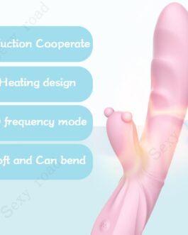 vibrators for women Interactive intelligent vibration silicone material heating simulation penis rabbit vibrator Adult toys