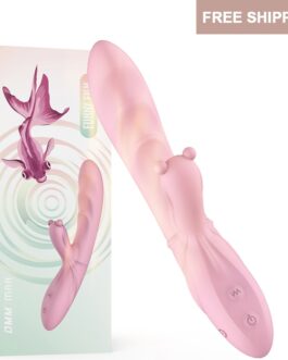 vibrators for women Interactive intelligent vibration silicone material heating simulation penis rabbit vibrator Adult toys